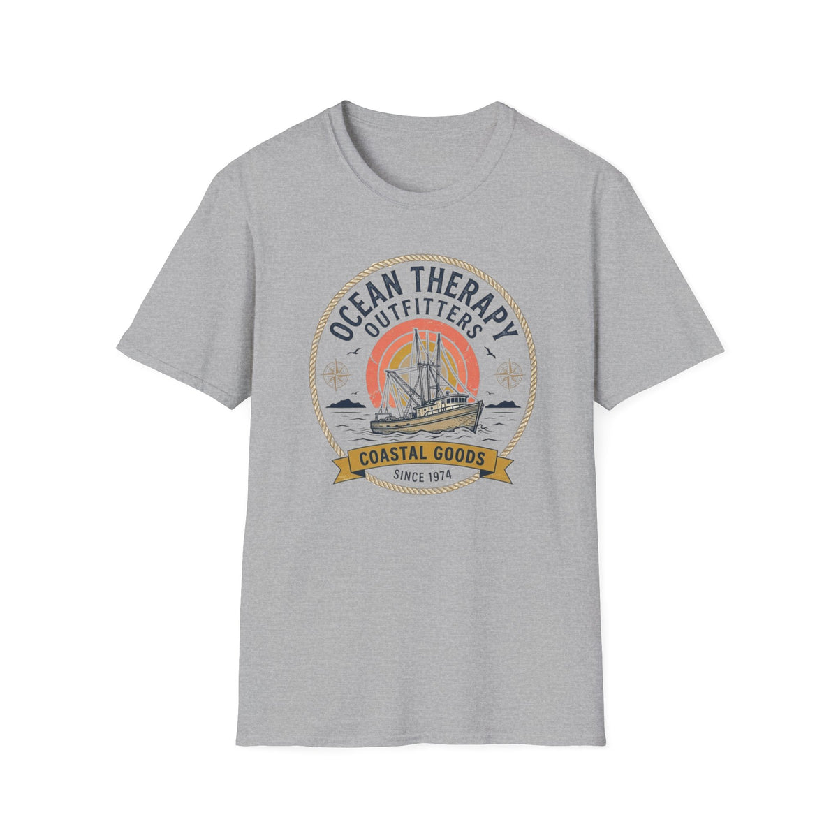 Ocean Therapy Coastal Goods T Shirt