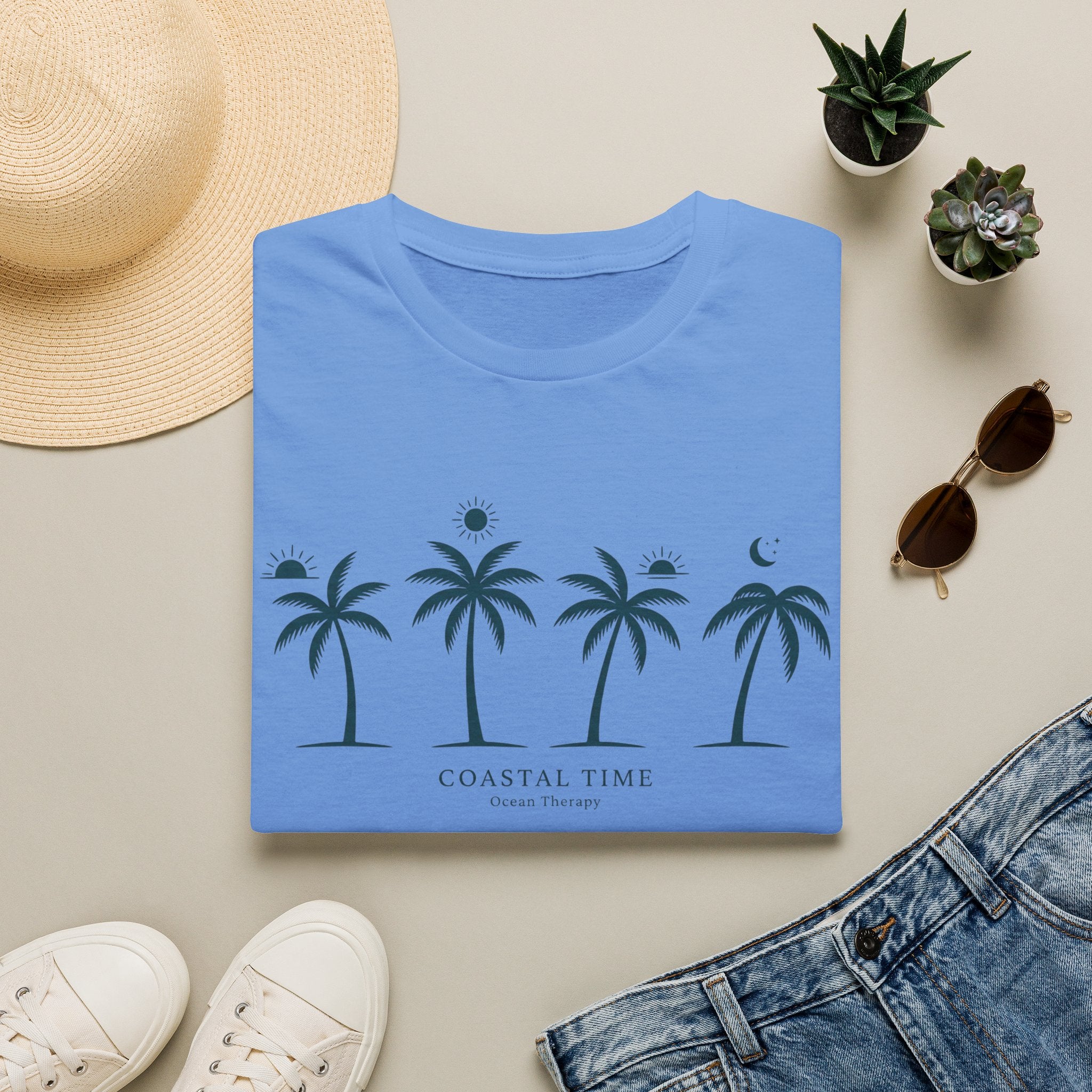 Ocean Therapy Coastal Time T Shirt