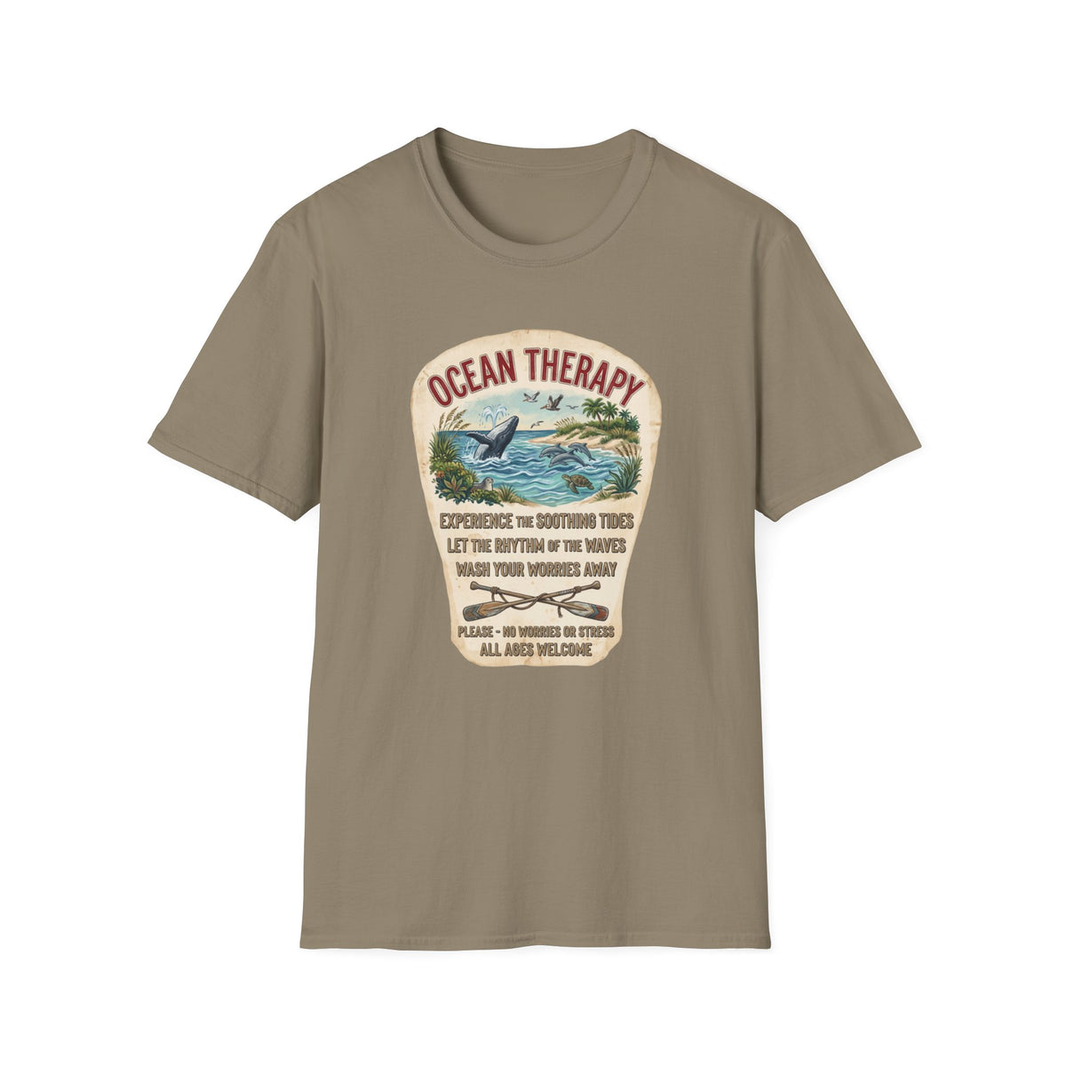Ocean Therapy Inspirational Ocean T-Shirt