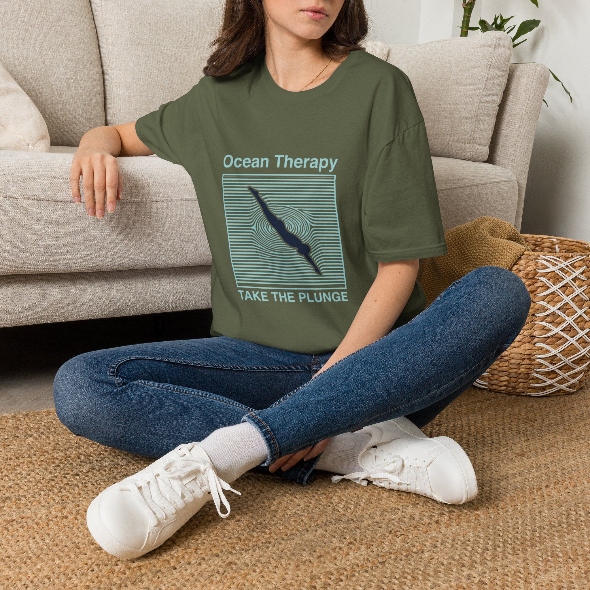 Ocean Therapy Take The Plunge T Shirt
