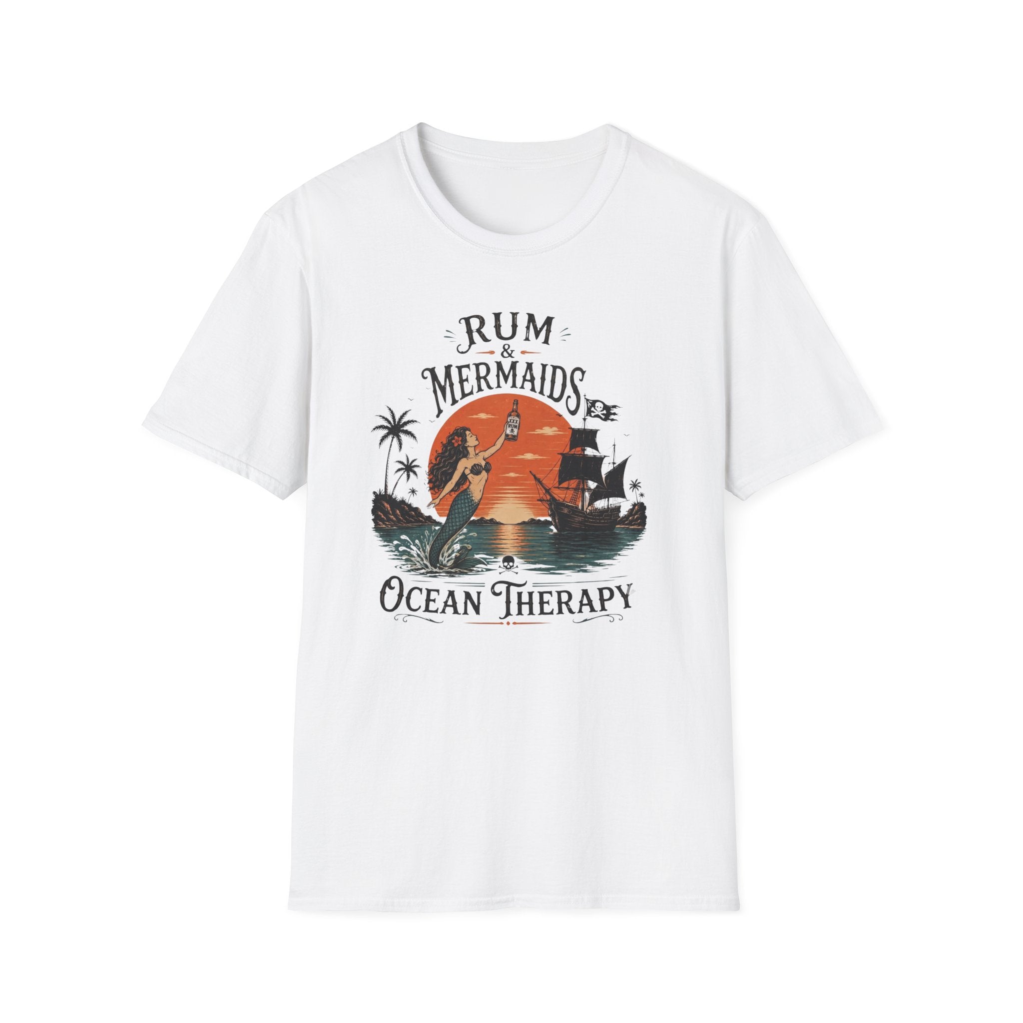 Ocean Therapy Rum & Mermaids T Shirt