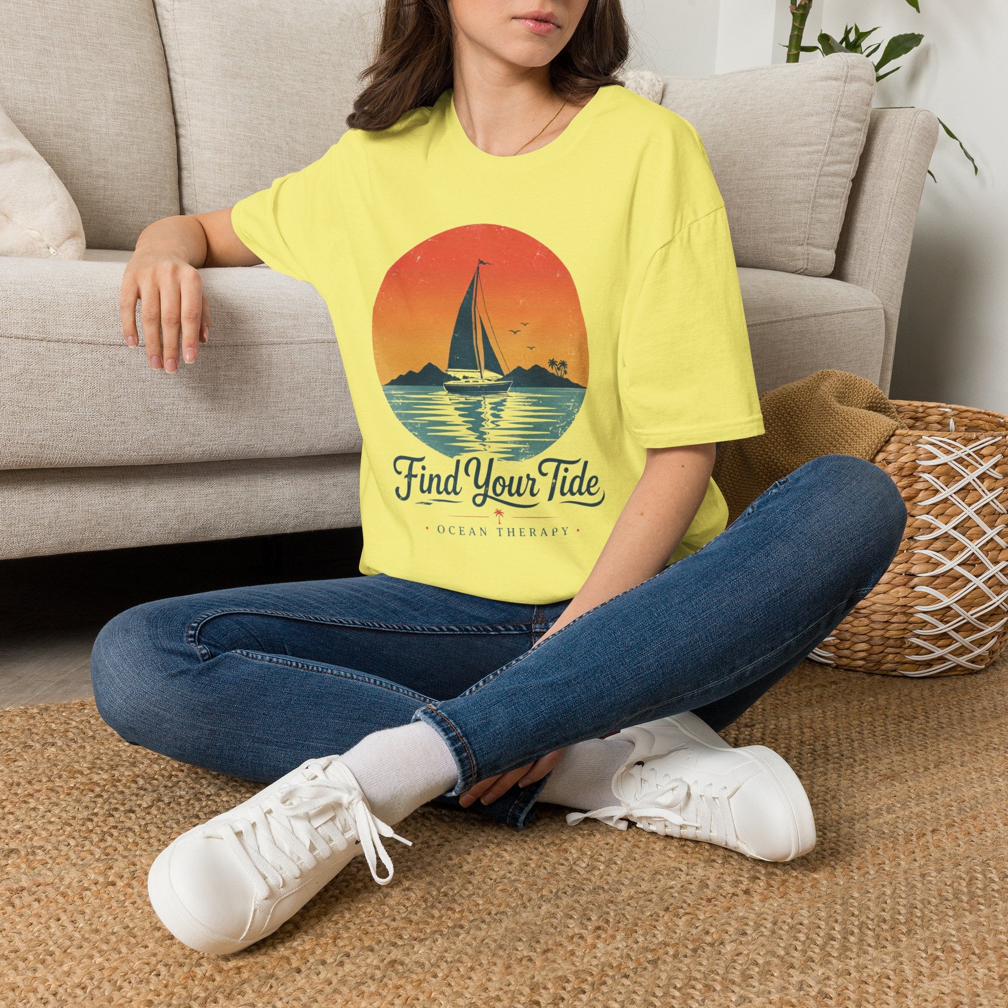 Ocean Therapy Find Your Tide T Shirt