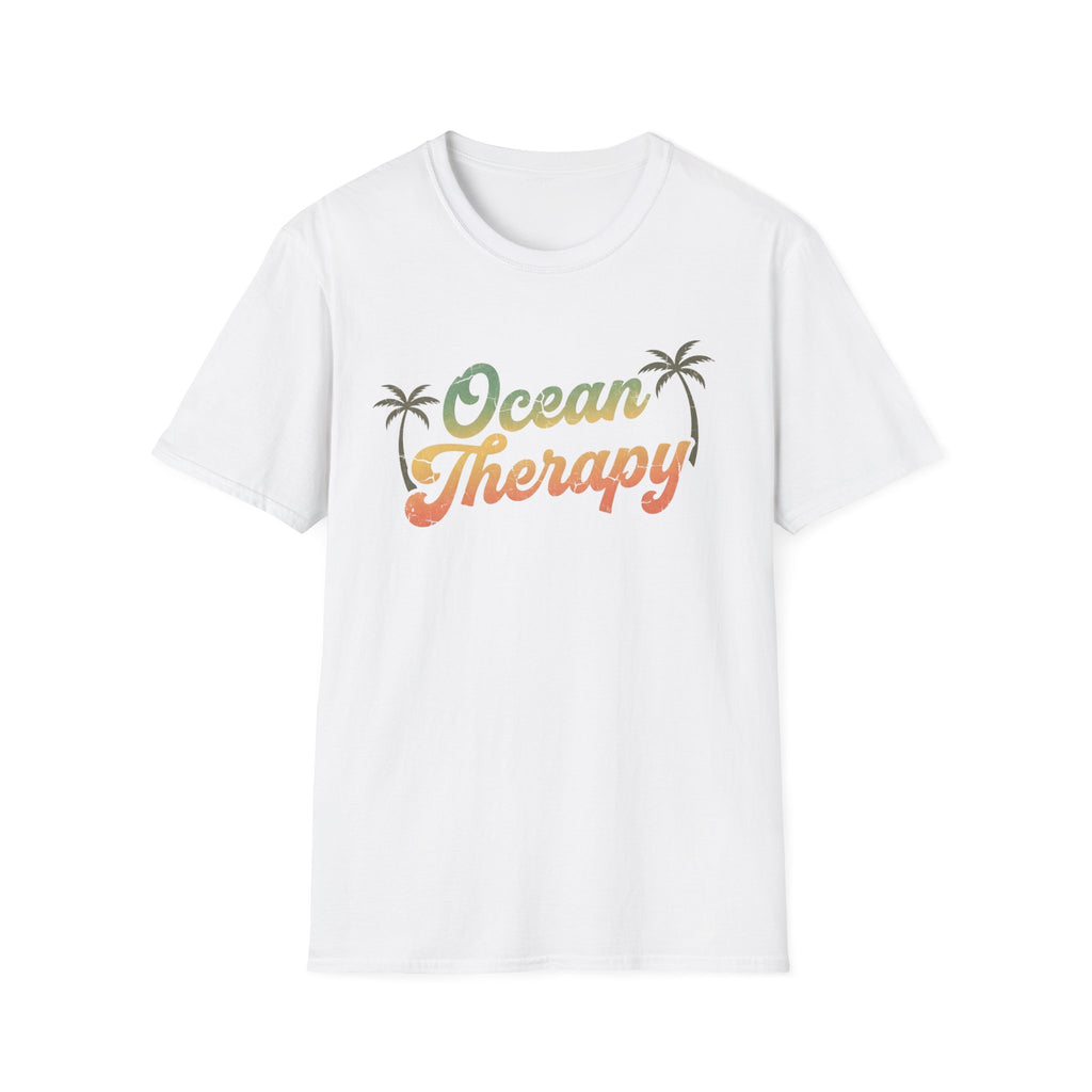 Ocean Therapy Rainbow Palm T Shirt