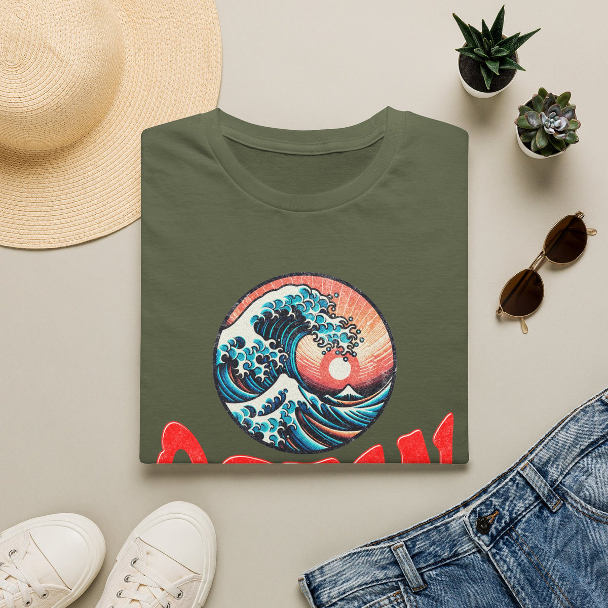 Ocean Therapy Sun & Waves T Shirt