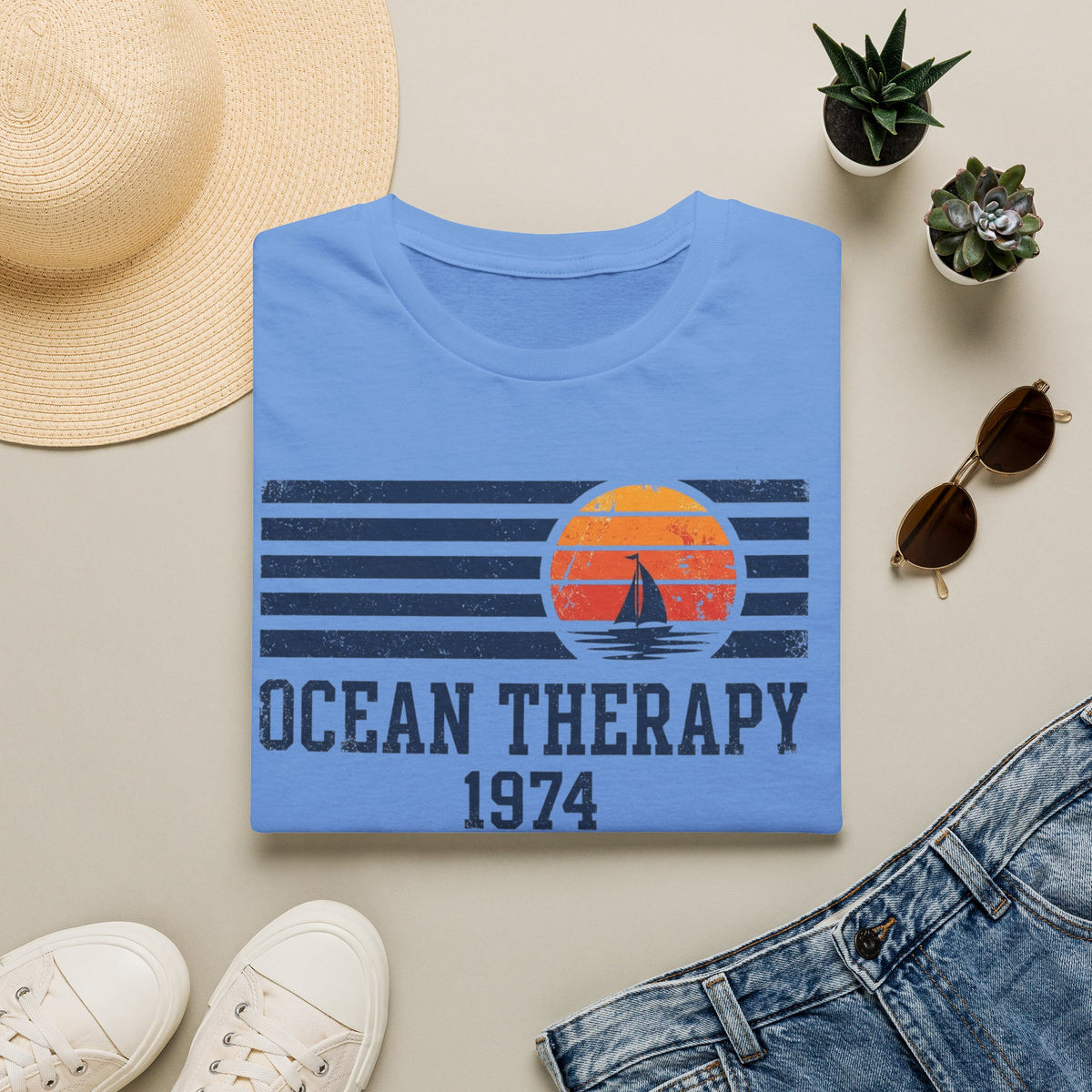 Ocean Therapy 1974 T Shirt