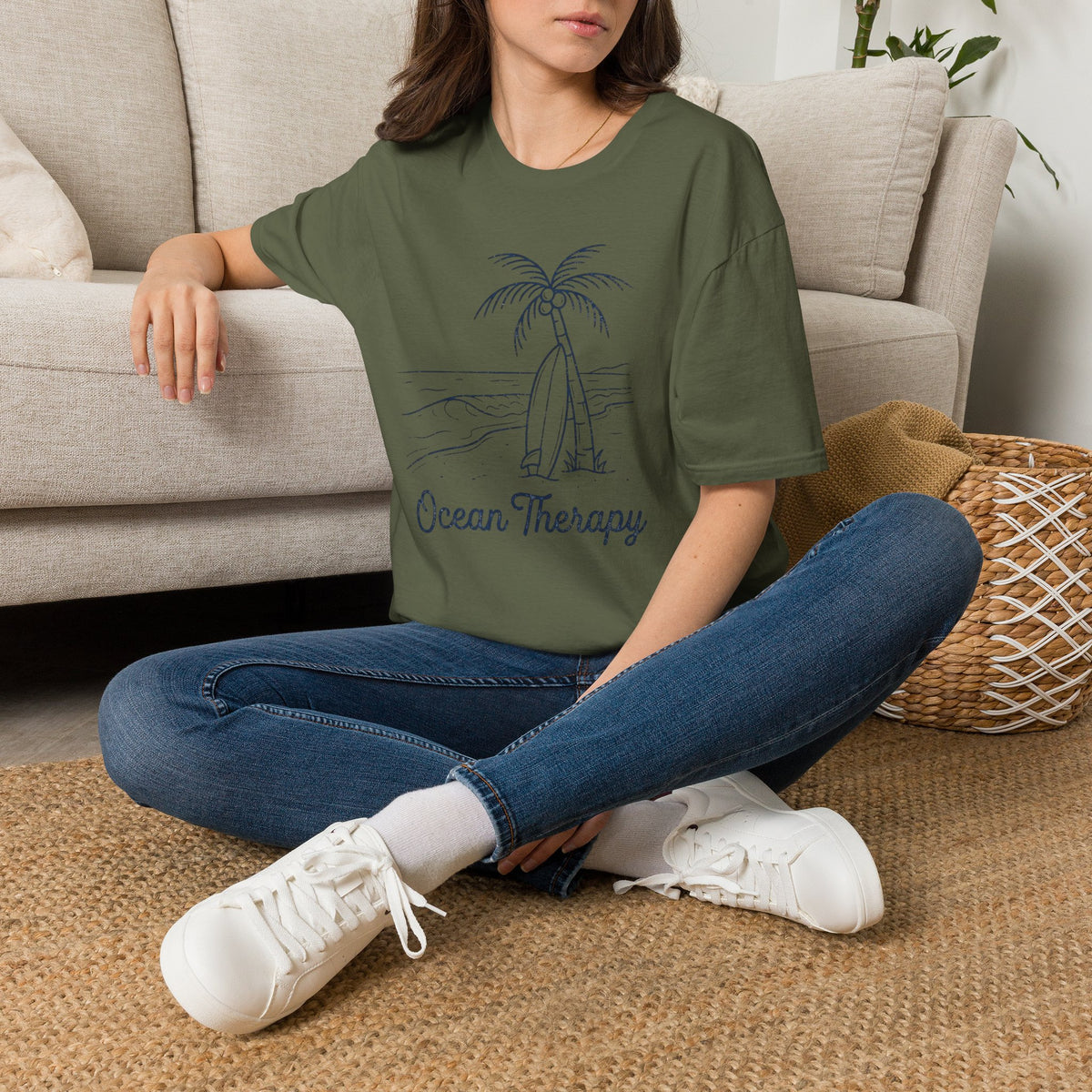 Ocean Therapy Beach T Shirt