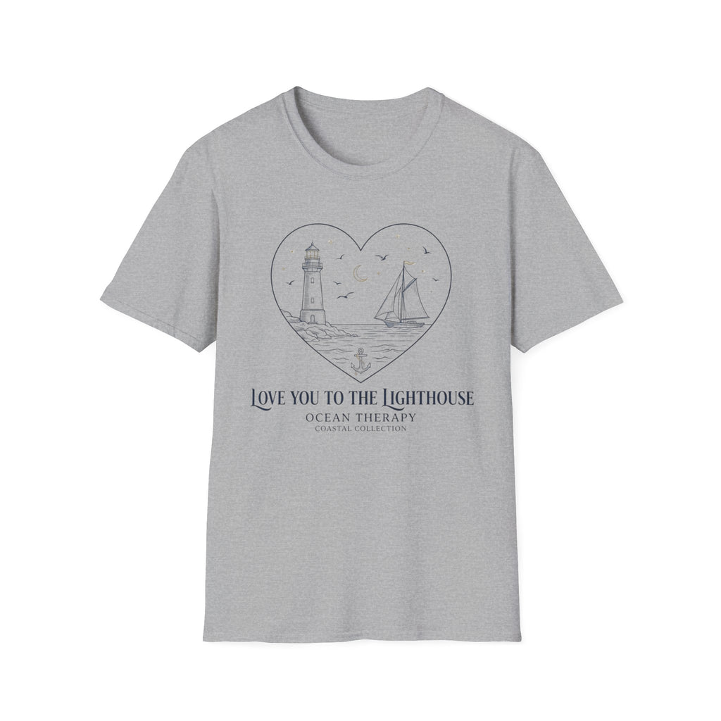Ocean Therapy Love You To The Lighthouse T Shirt