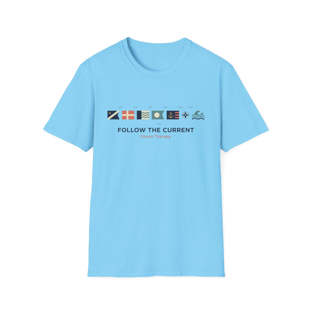 Ocean Therapy Follow The Current T Shirt