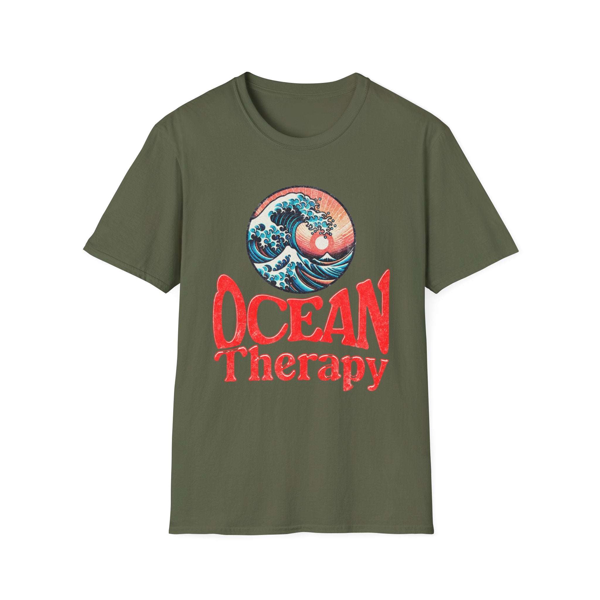 Ocean Therapy Sun & Waves T Shirt