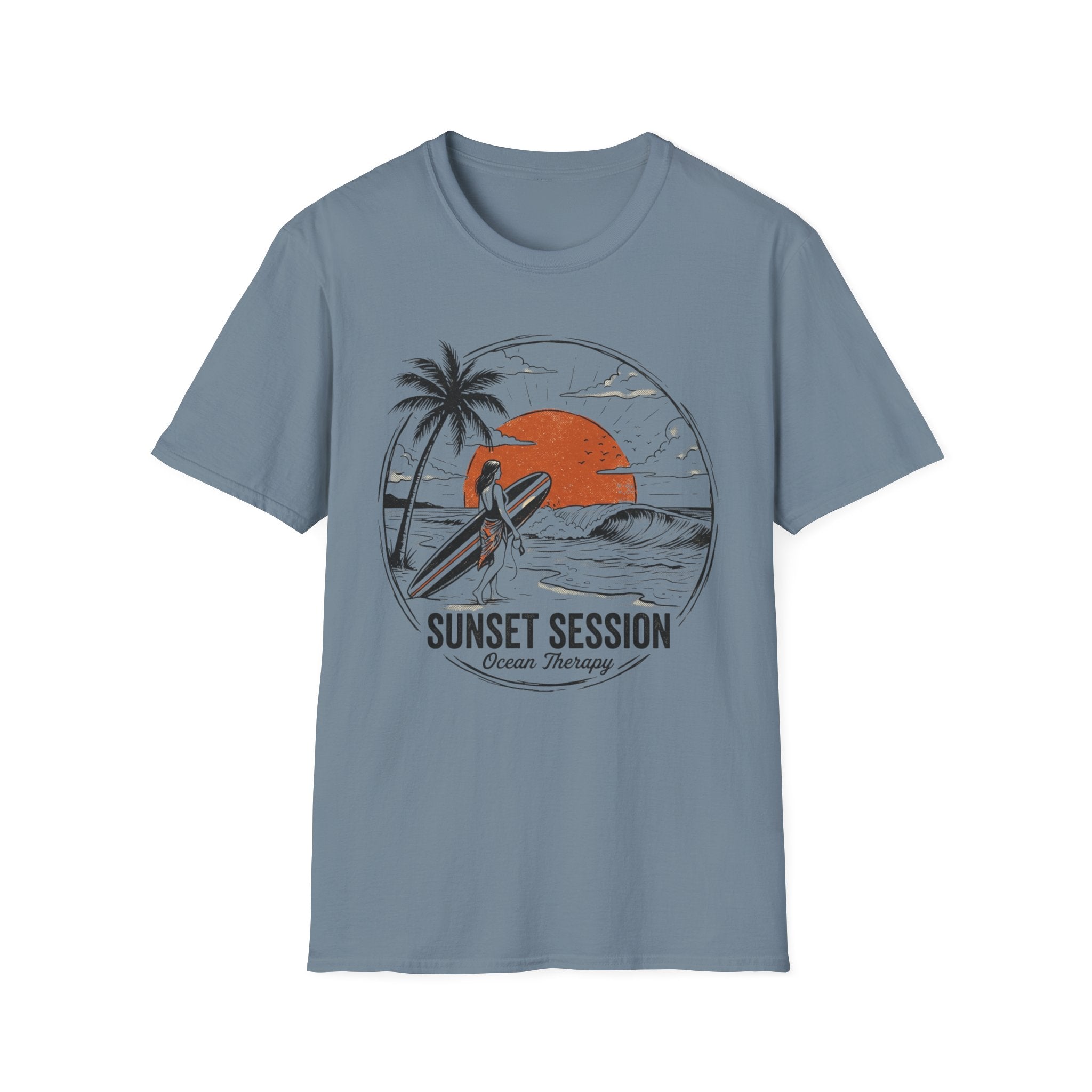 Ocean Therapy Sunset Session T Shirt