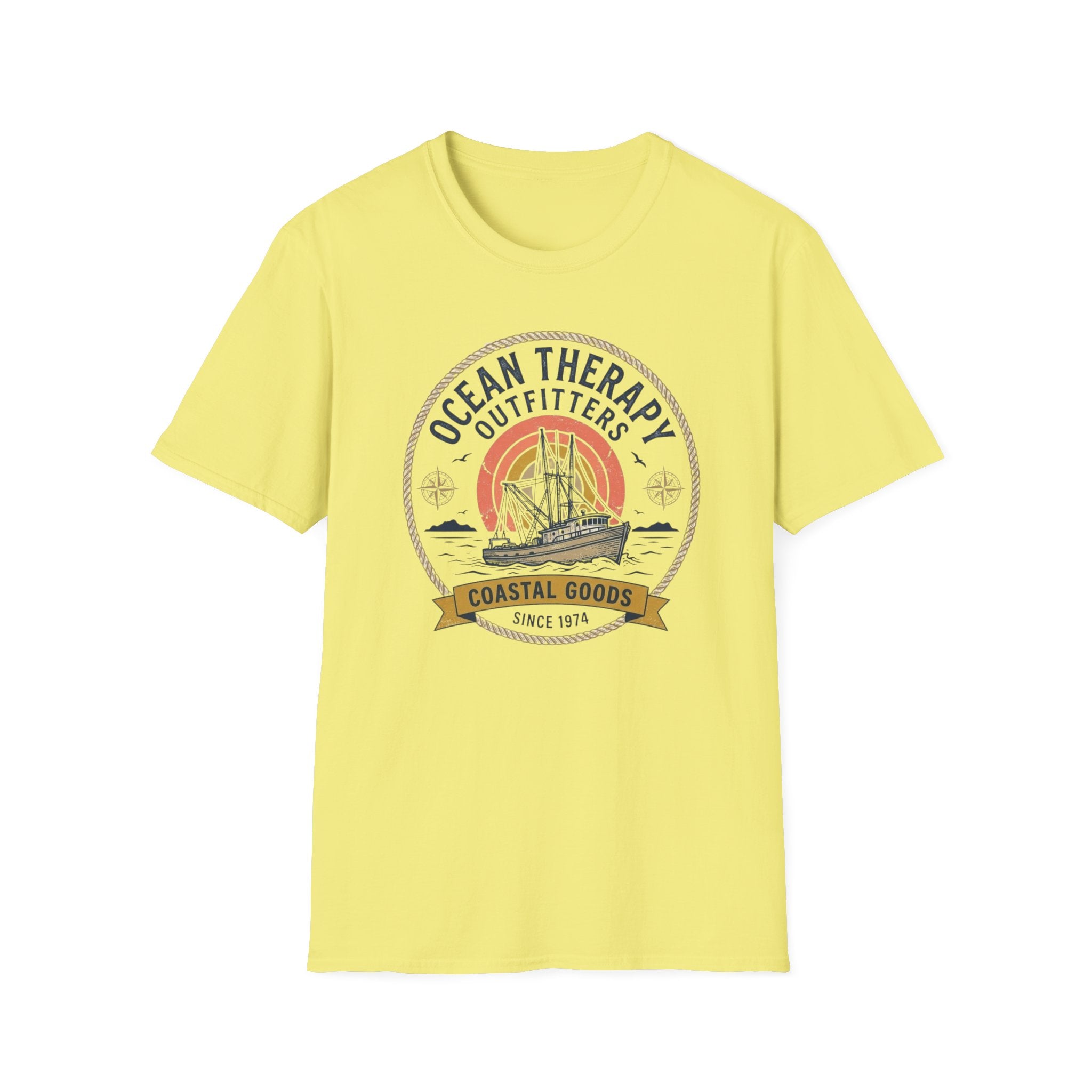 Ocean Therapy Coastal Goods T Shirt