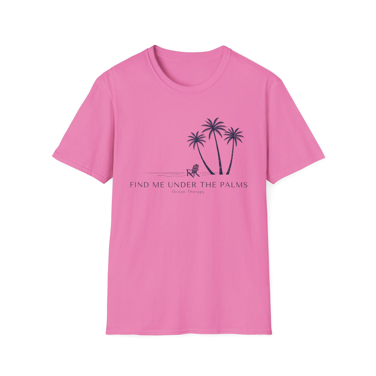 Ocean Therapy Find Me Under The Palms T Shirt