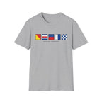 Ocean Therapy Nautical Flags T Shirt