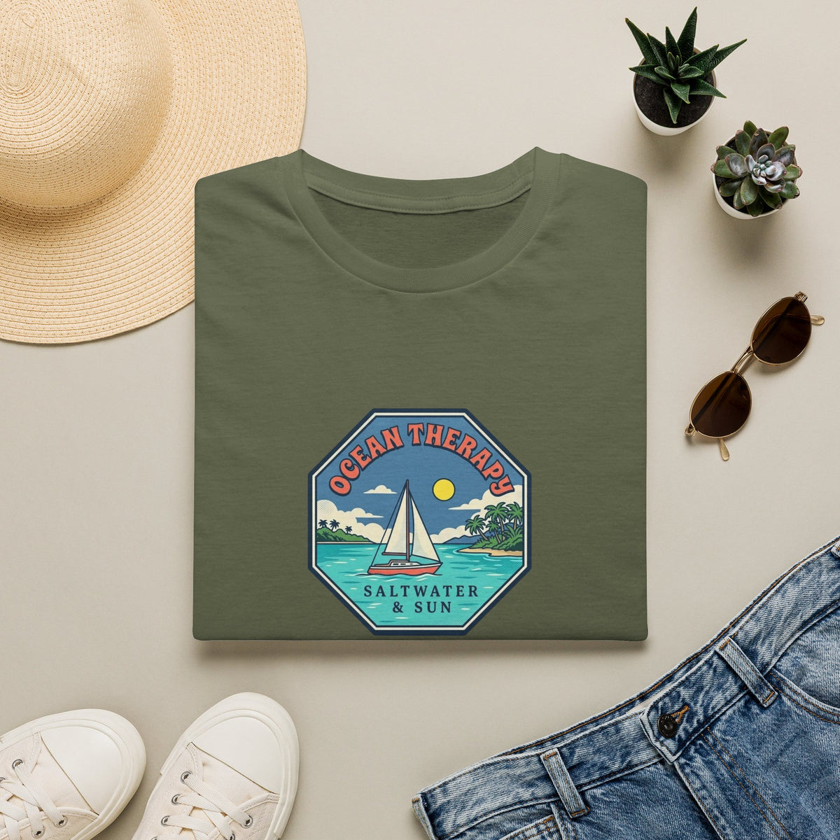 Ocean Therapy Saltwater & Sun T Shirt