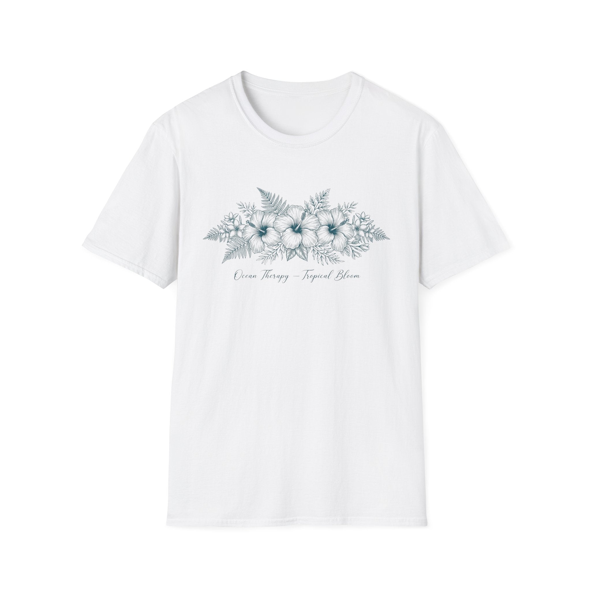 Ocean Therapy Tropical Bloom 1 Color T Shirt