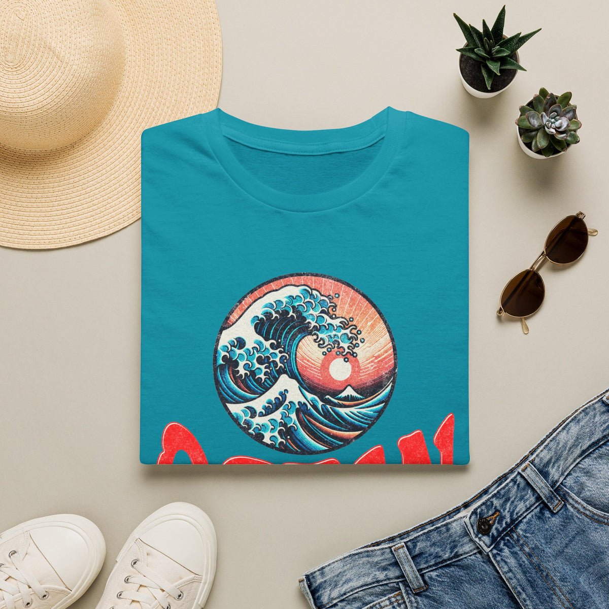 Ocean Therapy Sun & Waves T Shirt