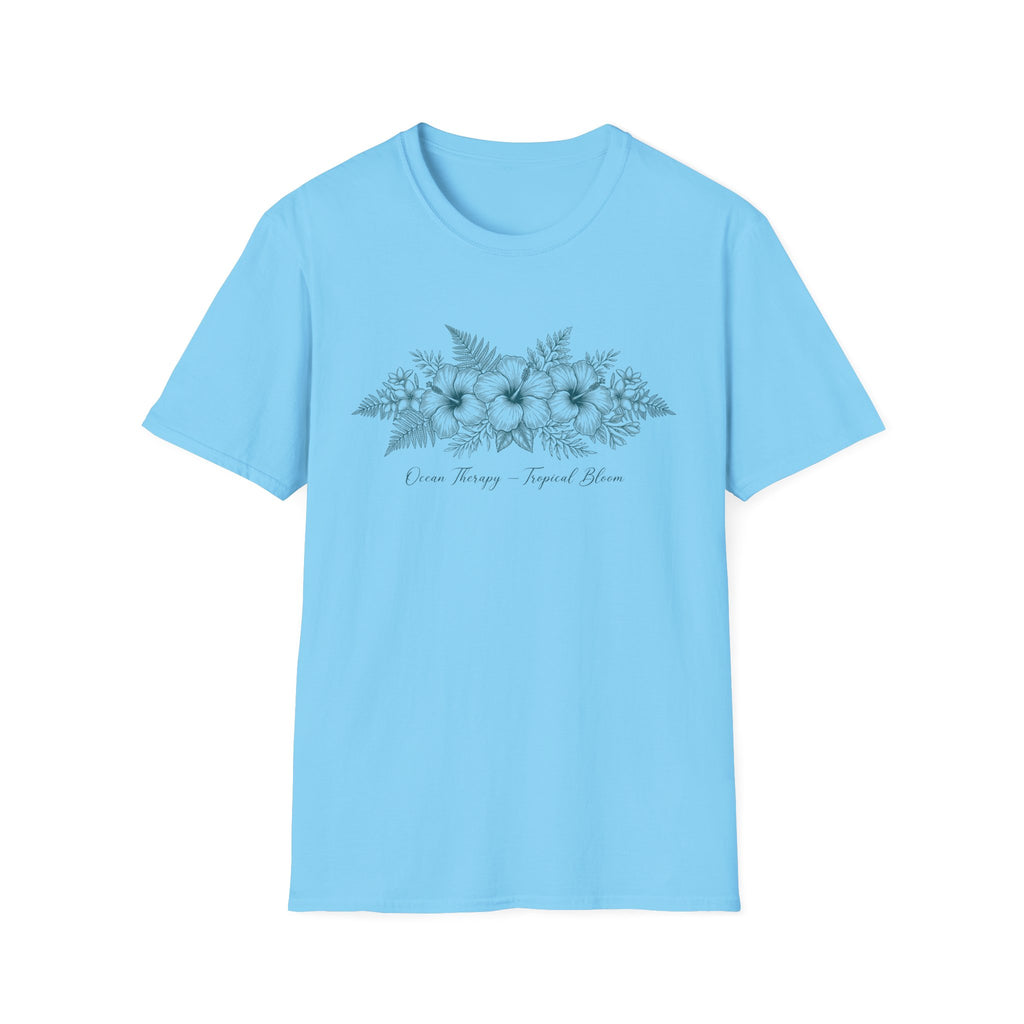 Ocean Therapy Tropical Bloom 1 Color T Shirt