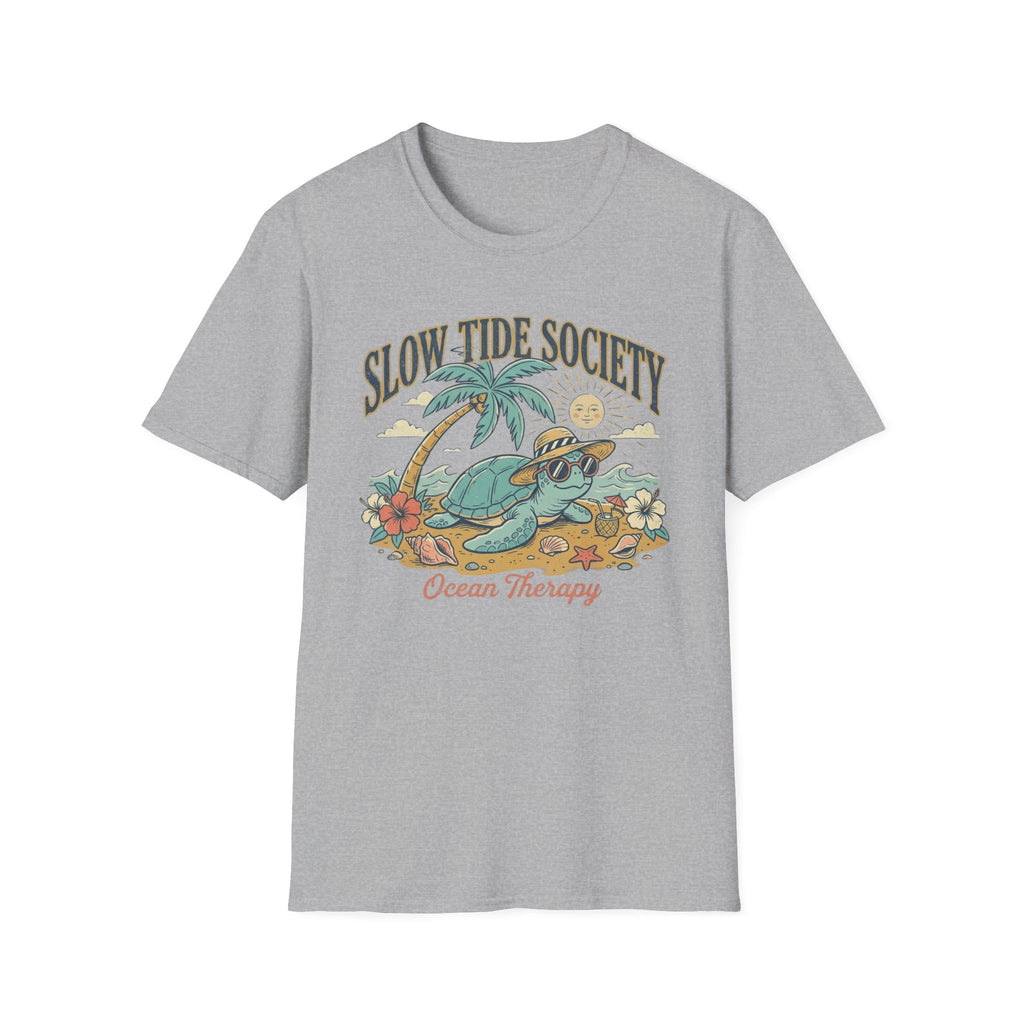 Ocean Therapy Slow Tide Society T Shirt
