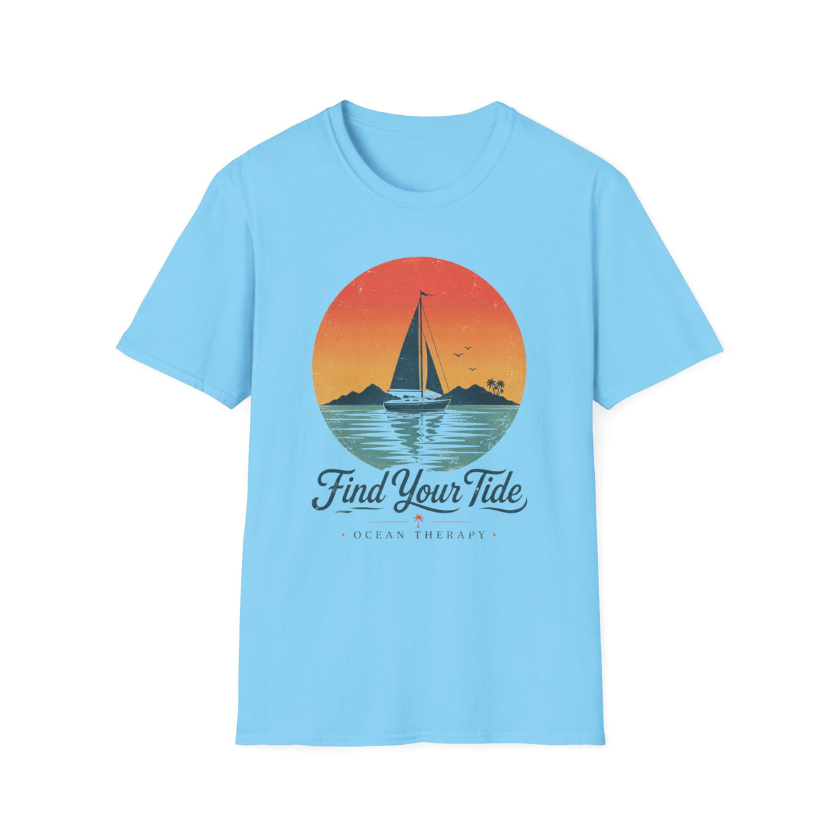 Ocean Therapy Find Your Tide T Shirt