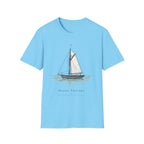 Ocean Therapy Breathe Deep Sail Far Find Peace T Shirt