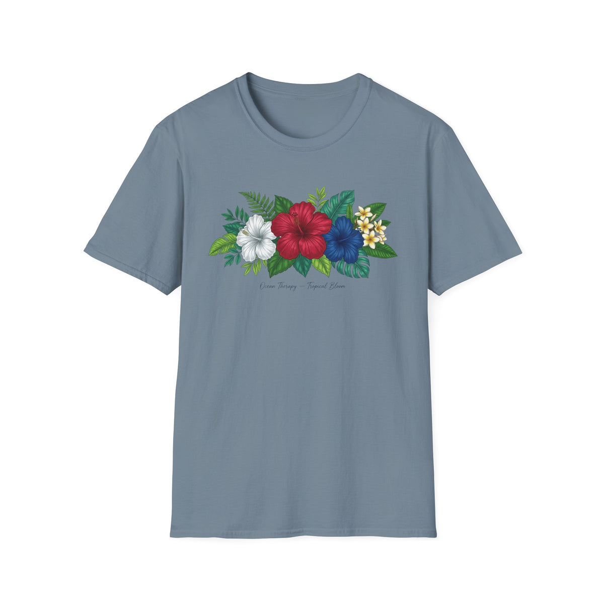 Ocean Therapy Tropical Bloom T Shirt