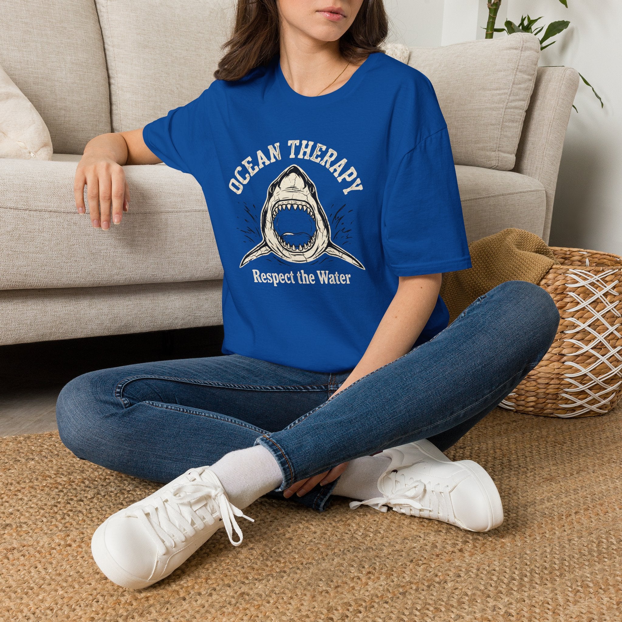 Ocean Therapy Respect The Water T Shirt