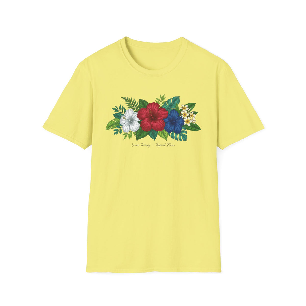 Ocean Therapy Tropical Bloom T Shirt