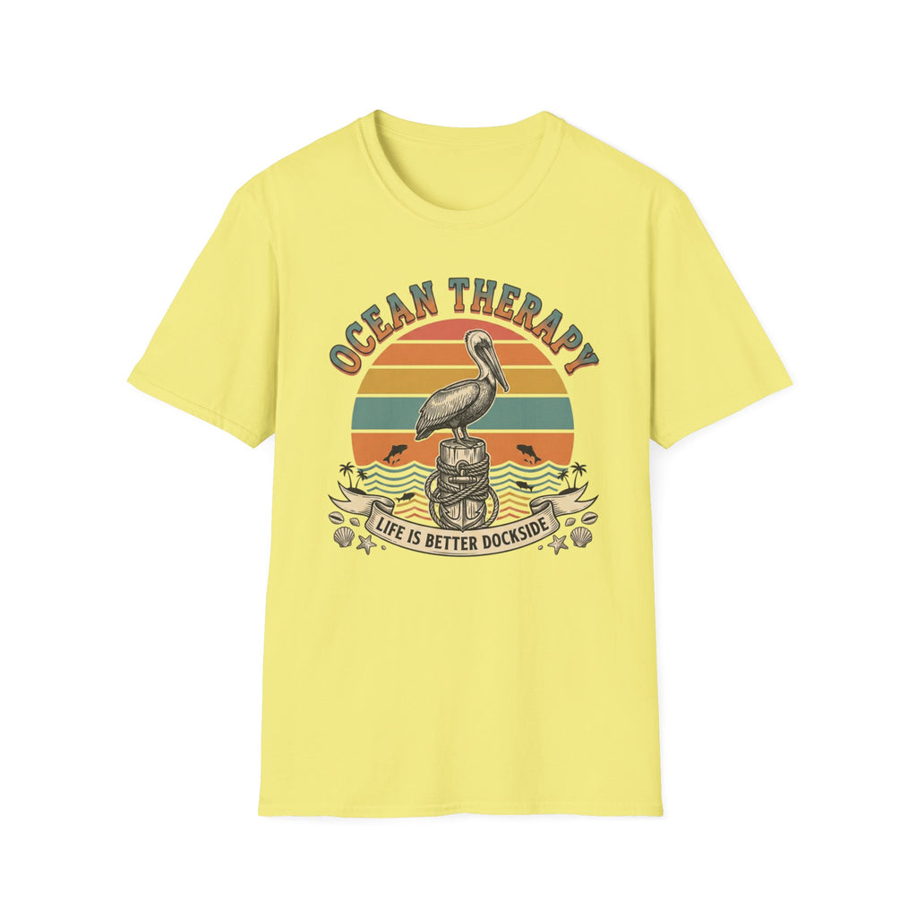Ocean Therapy Life Is Better Dockside T Shirt