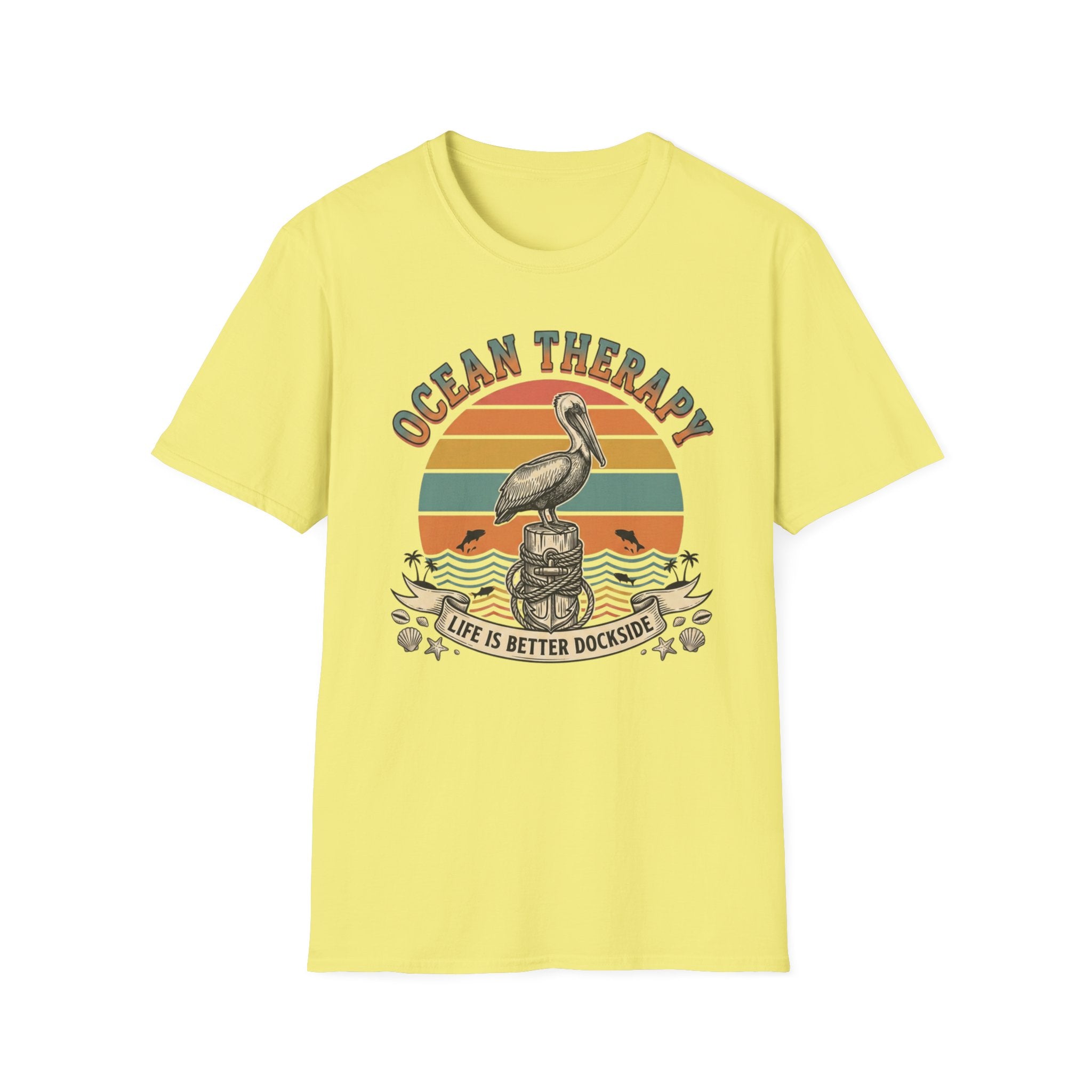 Ocean Therapy Life Is Better Dockside T Shirt