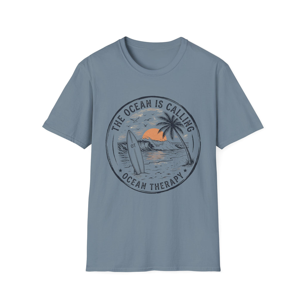 Ocean Therapy The Ocean Is Calling T Shirt