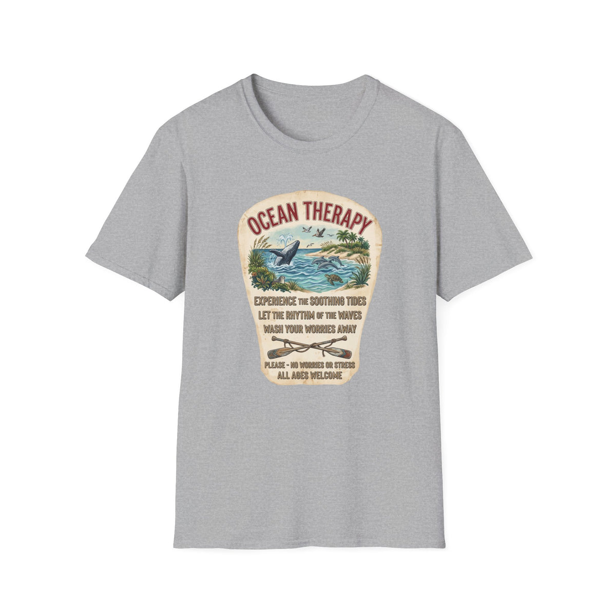 Ocean Therapy Inspirational Ocean T-Shirt
