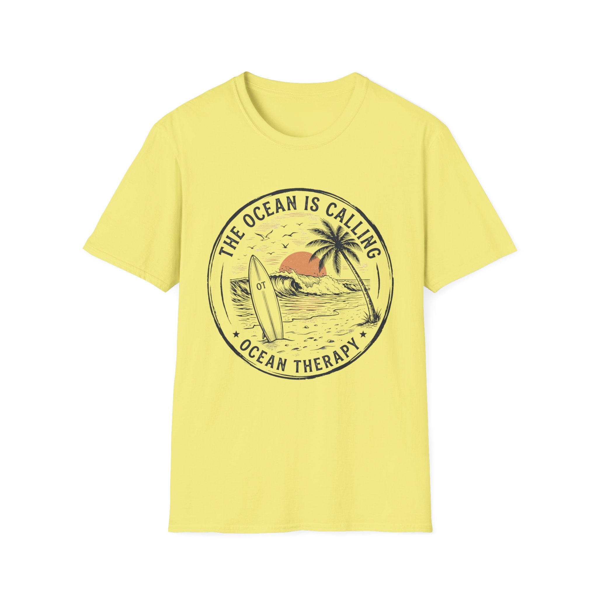 Ocean Therapy The Ocean Is Calling T Shirt