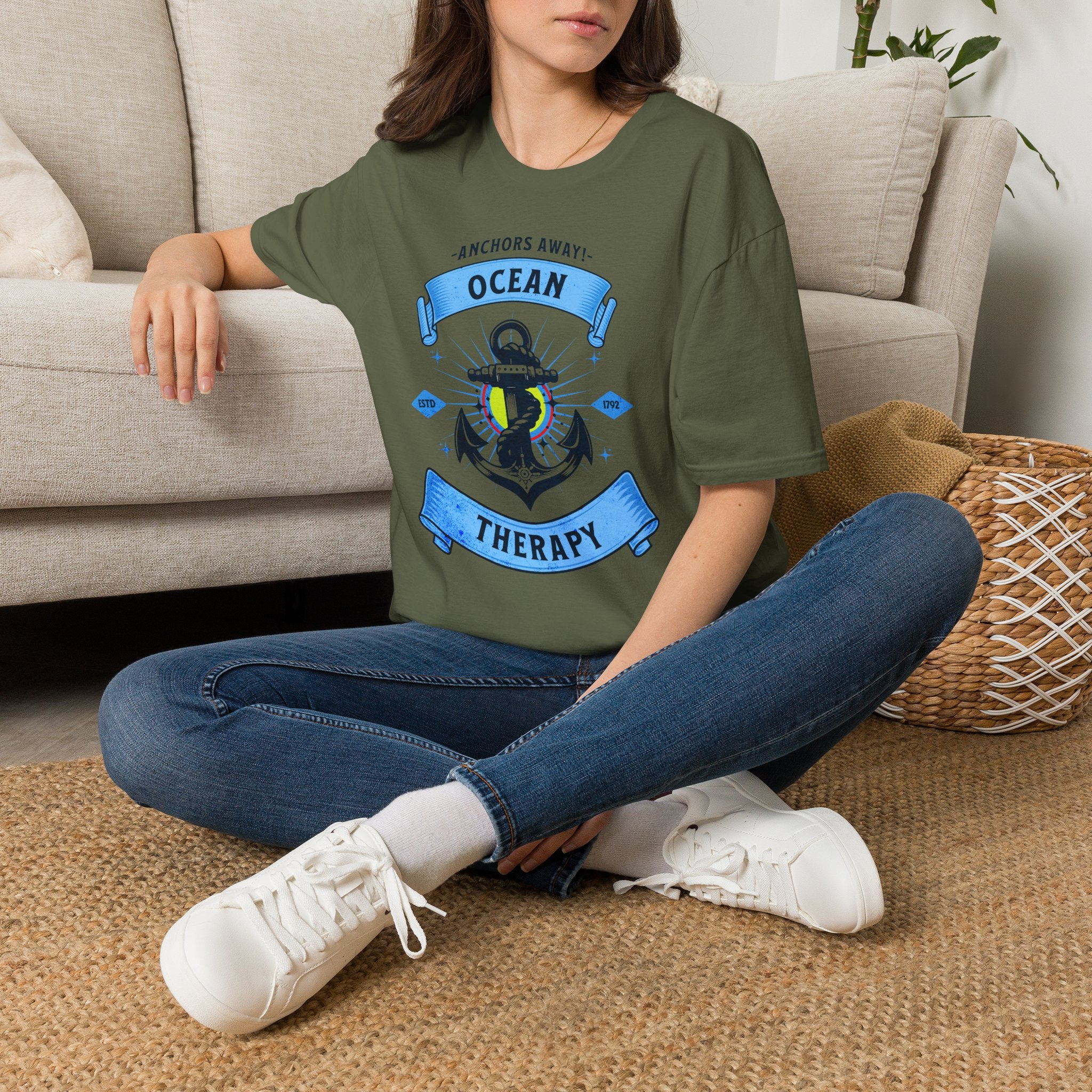 Ocean Therapy Anchors Away T Shirt