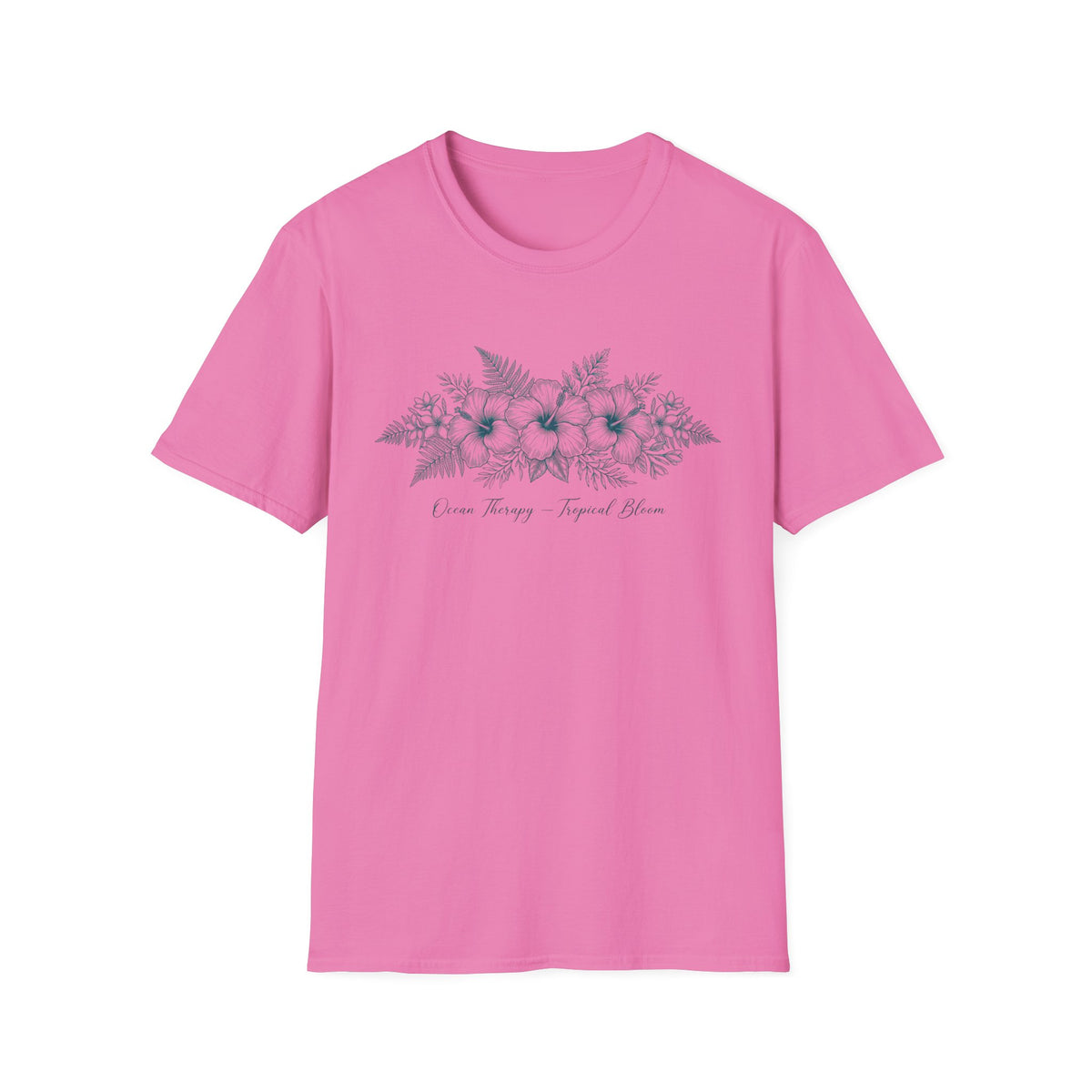 Ocean Therapy Tropical Bloom 1 Color T Shirt