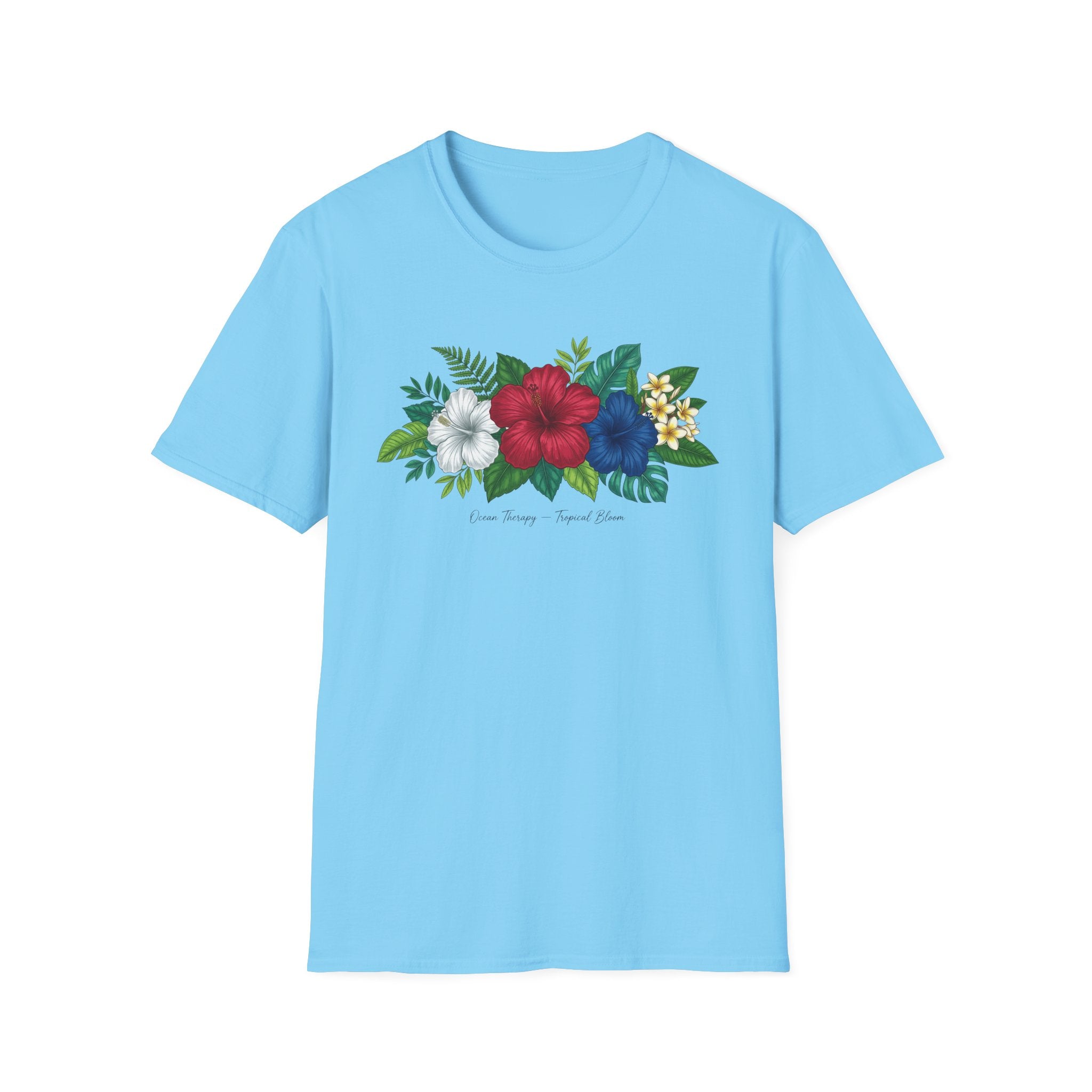 Ocean Therapy Tropical Bloom T Shirt