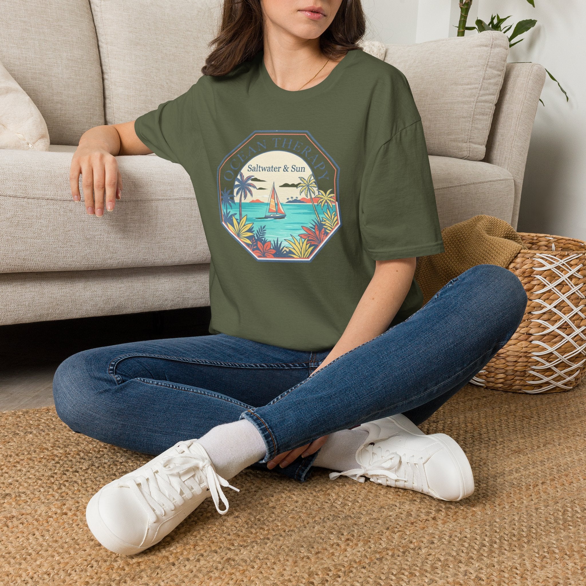 Ocean Therapy Saltwater & Sun 2 T Shirt