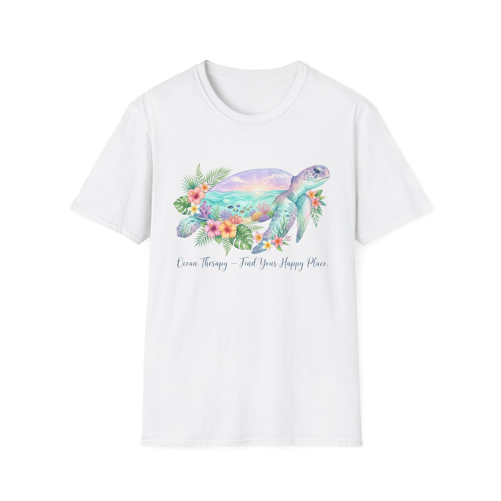 Ocean Therapy Find Your Happy Place T Shirt