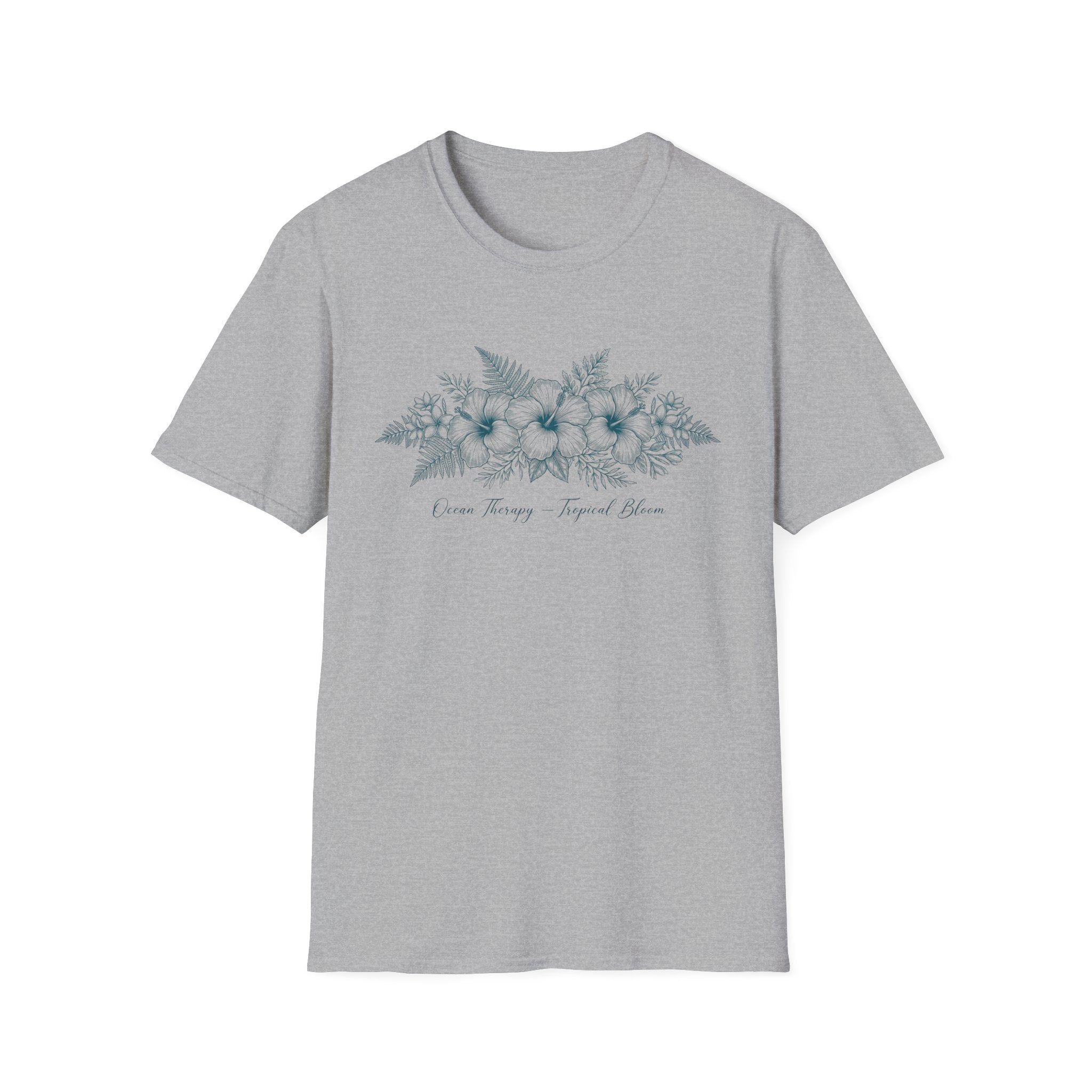 Ocean Therapy Tropical Bloom 1 Color T Shirt