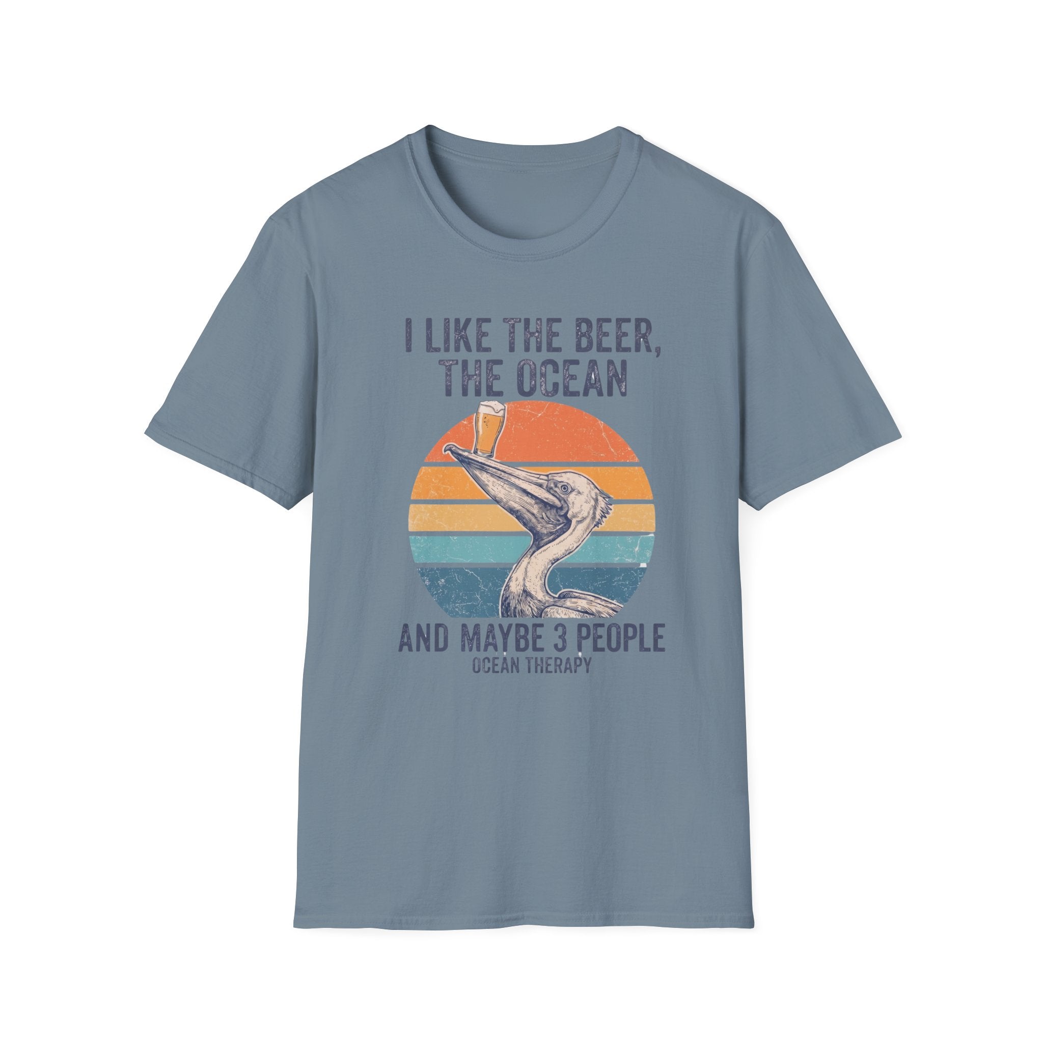 Ocean Therapy Beer Ocean People T Shirt