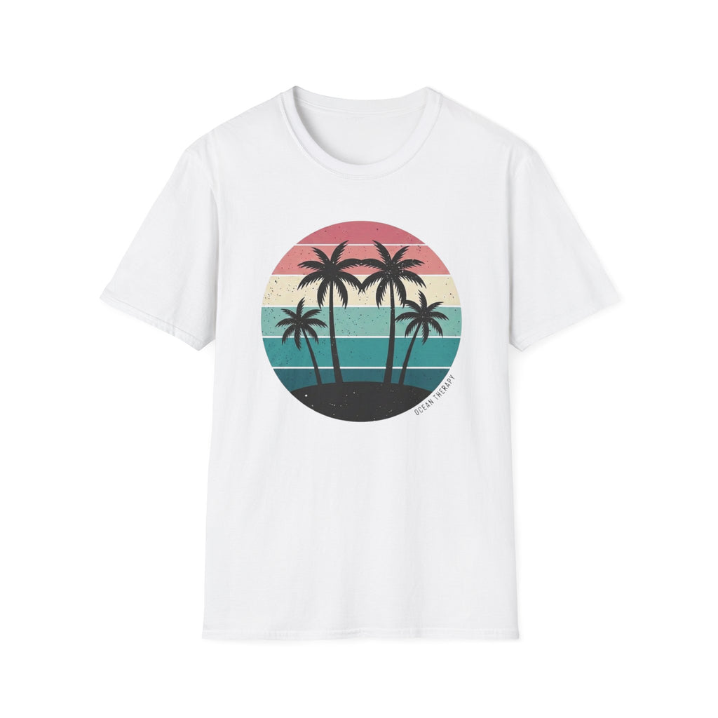 Ocean Therapy Sunset Palms T Shirt