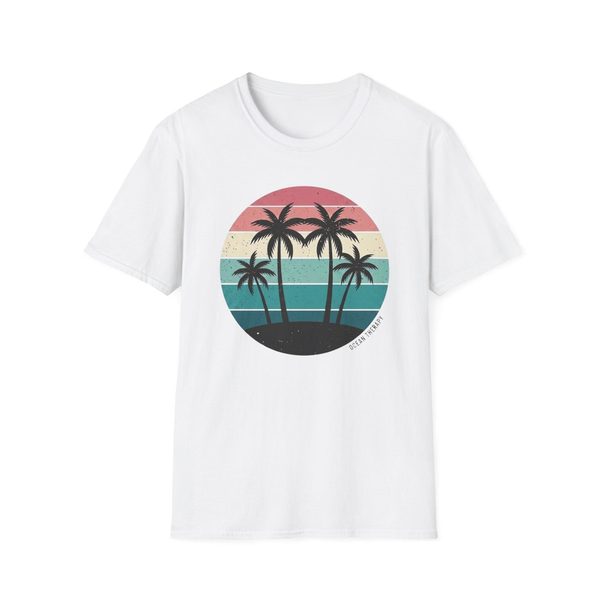 Ocean Therapy Sunset Palms T Shirt